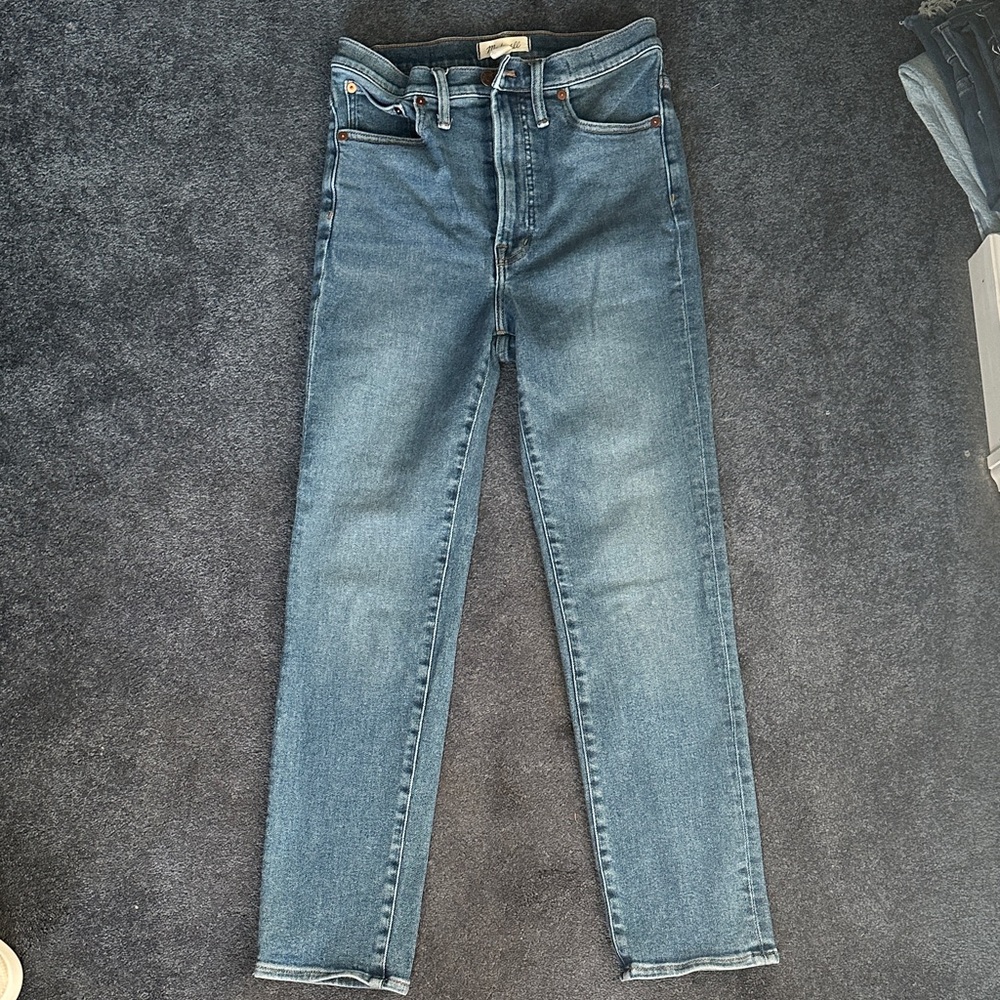Madewell High Rise Blue Women's Jeans
